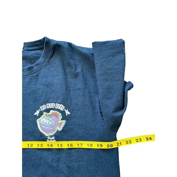 Puerto Vallarta No Bad Days Mexico  Anglerfish T-shirt  Graphic Print Size L - Picture 6 of 8